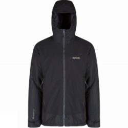 Regatta Mens Grisedale Hybrid Jacket Black/Black